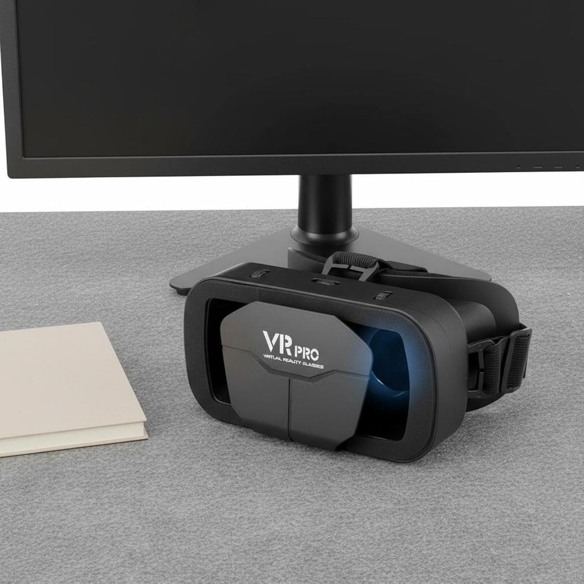 3D VR Box Headset – Adjustable Lenses for Comfortable VR Experience